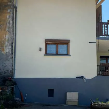 Ravalement de façade, crépi et enduit à la chaux à Embrun (05)